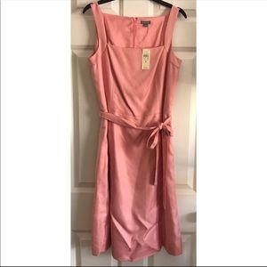 NWT Ann Taylor Pink/Pale Coral Dress, Size 6